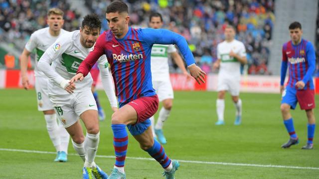 PG模拟器登录-巴萨前锋就是多，哈维一场上6个总有人能进球